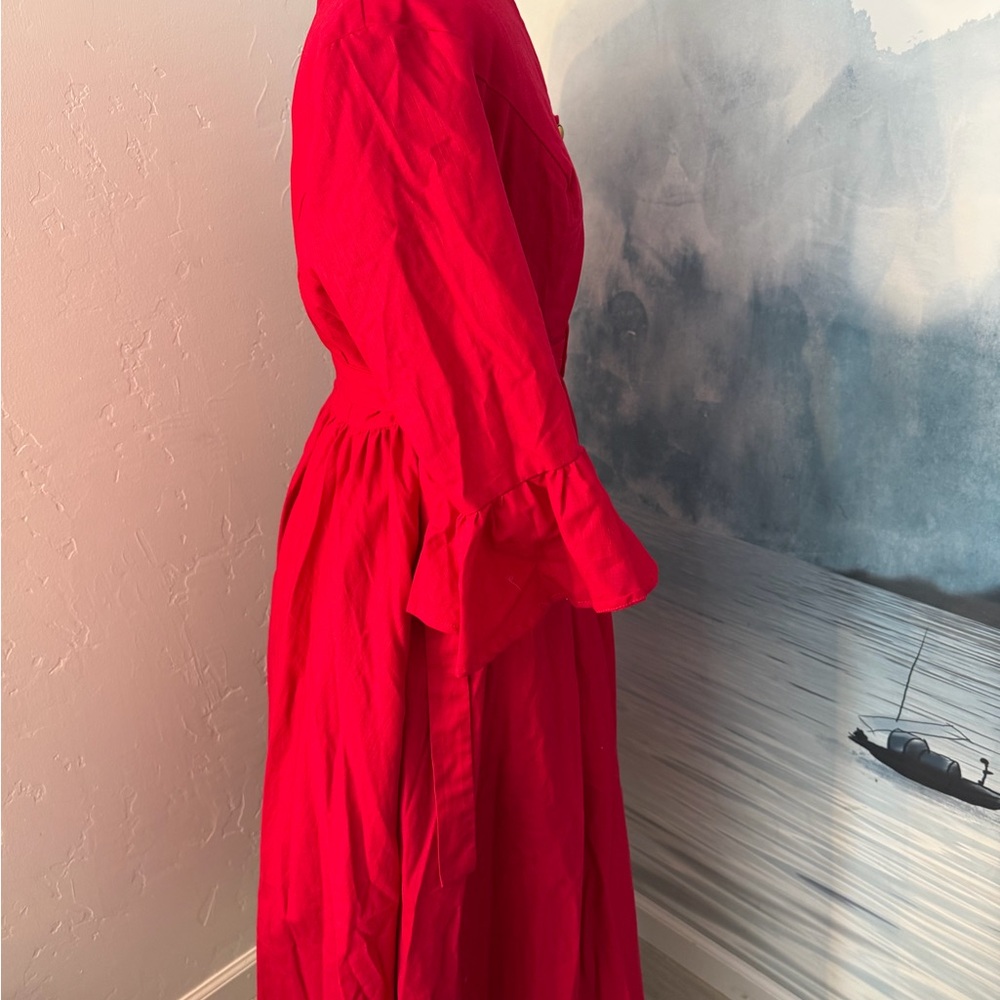 Elegant Classic Red Dress! #108 - Picture 3 of 6